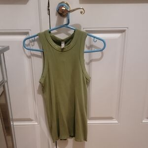 Free People Olive Green Tank Top. Medium. BNWT.